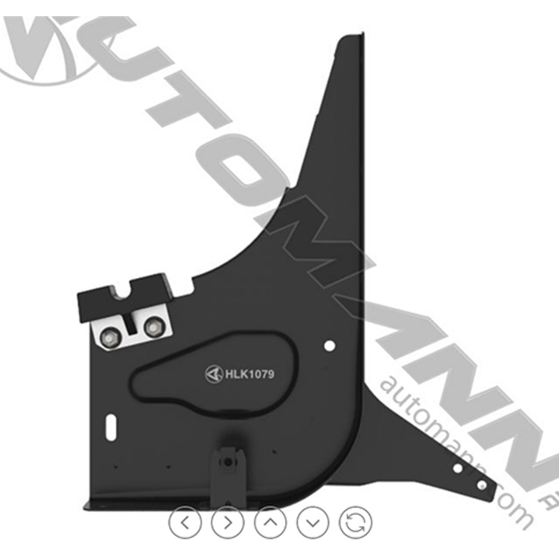 SOPORTE DE COFRE FREIGHTLINER COLUMBIA BASE IZQUIERDO, COLUMBIA, FREIGHTLINER, AUTOMANN, HLK1079, FRONTAL