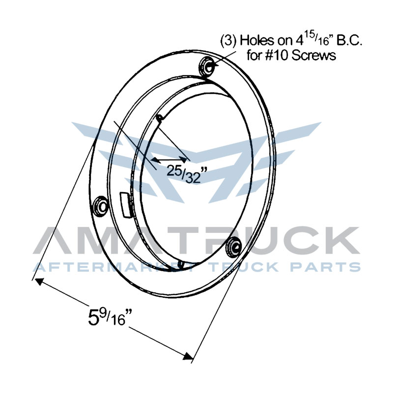 grote-Candado Grote Para Plafon Redondo 4 Ai-43253-diagrama