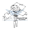 grote-Plafon-Ovalado-Rojo-Grote-2-Led-C-Aro-47962-diagrama