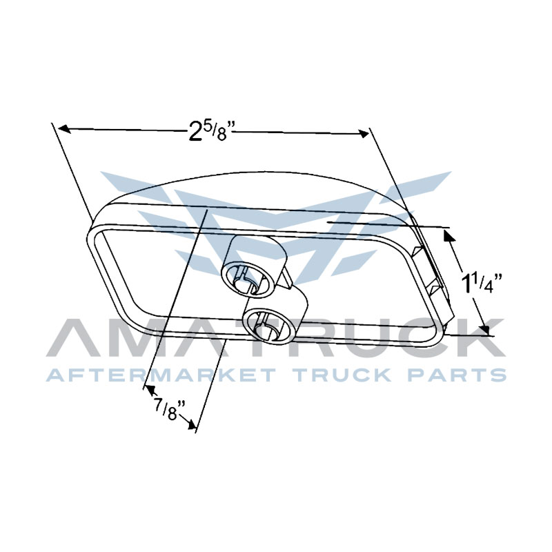 grote-Plafon Zepellin Blanco Grote Led Mini-60421-diagrama