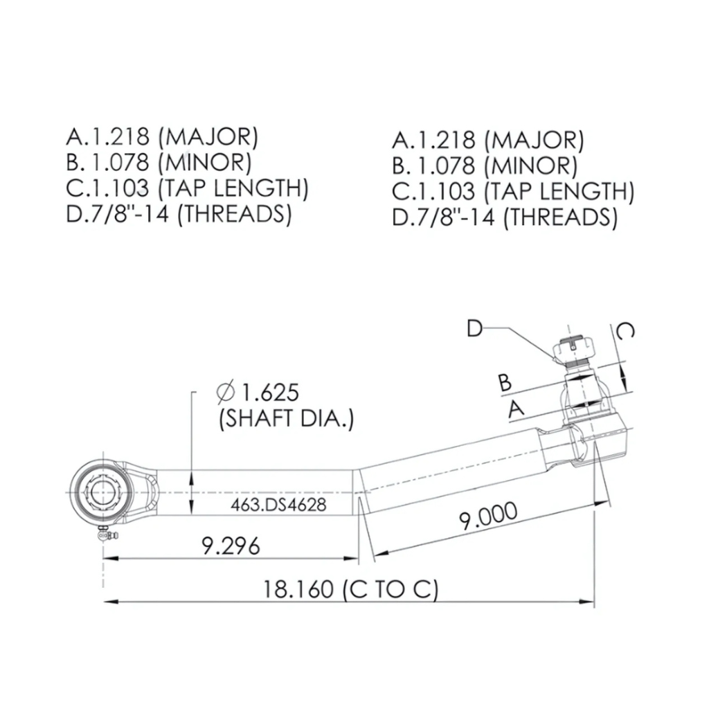 brazo_direccion_fln_463.ds4628_frontal_diagrama