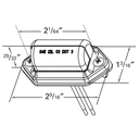 plafon_luz_para_placa_grote_led_mini_g6151_diagrama