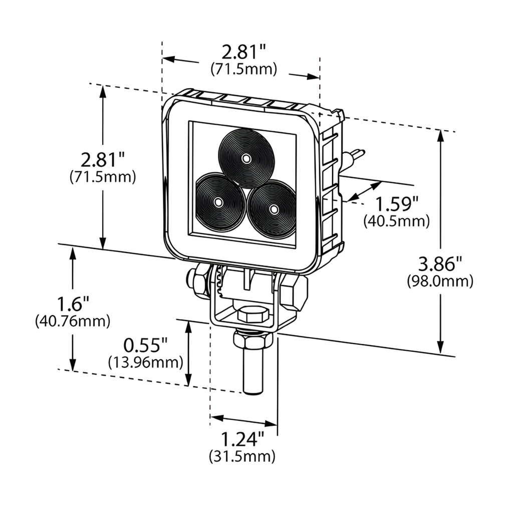 faro_cuadrado_grote_de_trabajo_mini_cubo_3_led_bz601-5_diagrama
