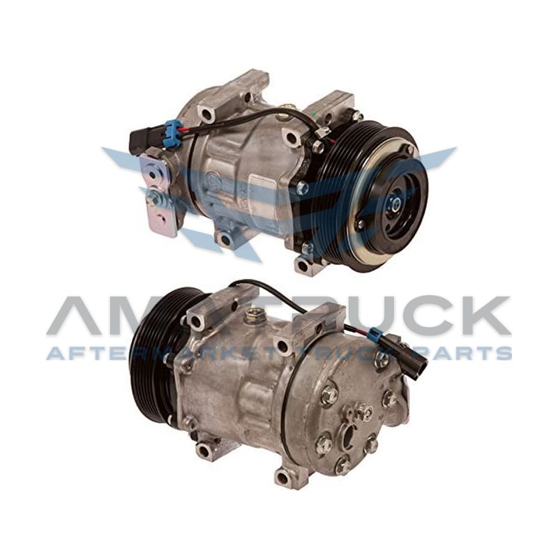 Compresor A/C Freightliner  Montaje Directo Omega