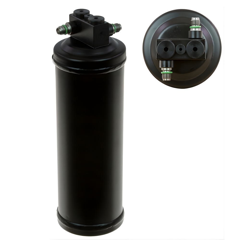 Filtro Recibidor Desecador de Acero (Con Puertos de Servicio y Switch)