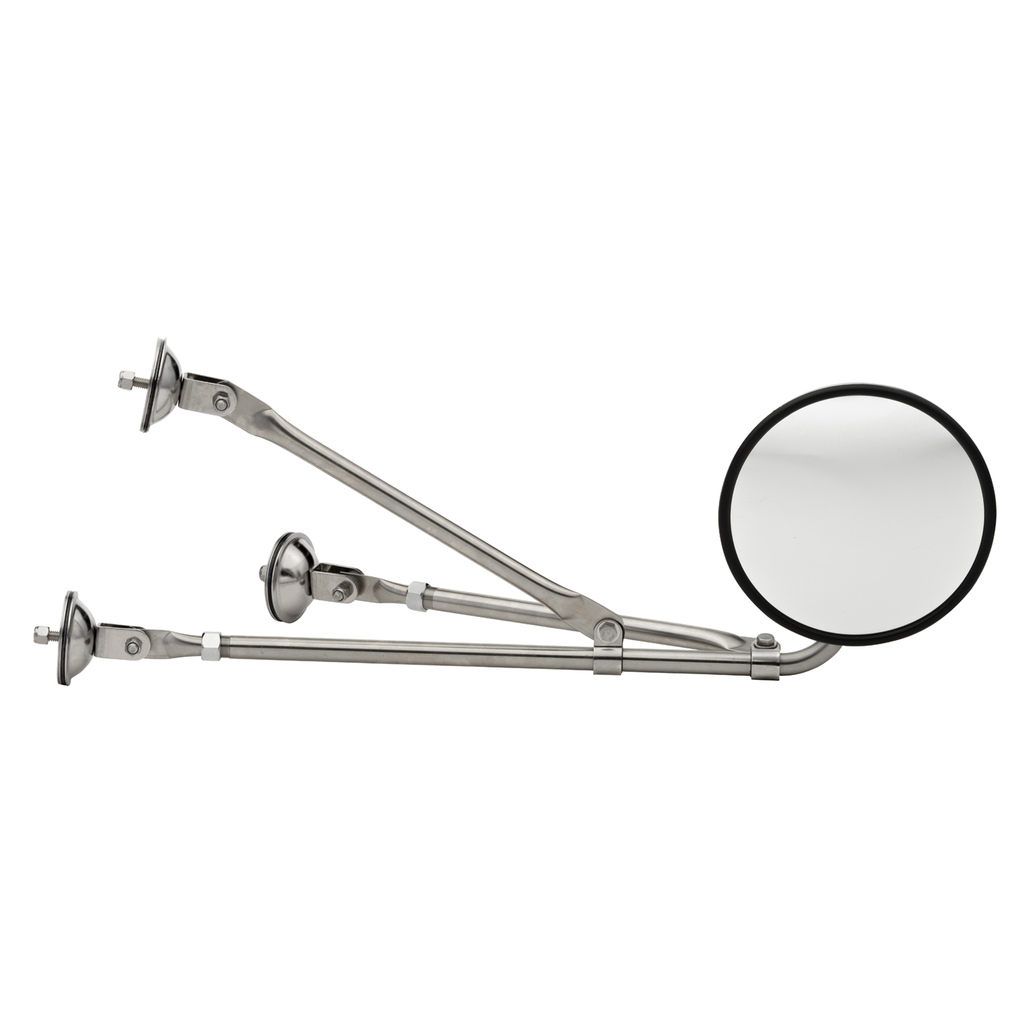 Espejo Completo con Tripie Inox Kenworth T800 Grote 28443