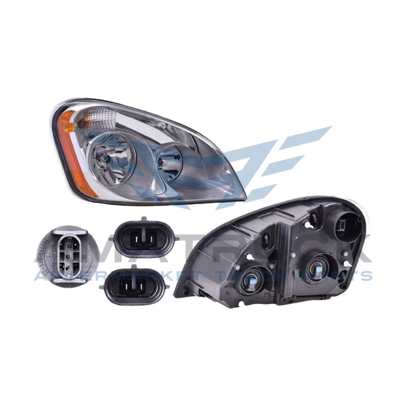 Faro Freightliner Cascadia P3 Depo Rh Halogeno