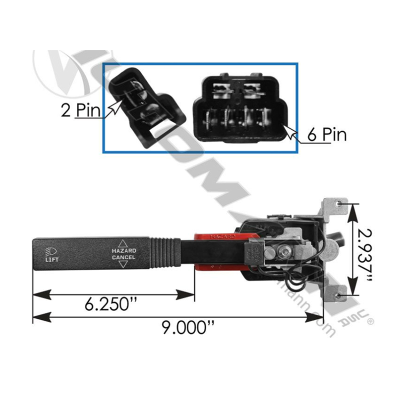 Palanca Direccional Kenworth 577.59006