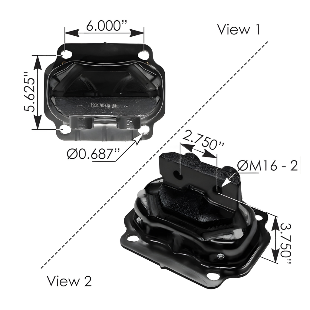 Soporte De Motor Kenworth T660 4A 2T K21005 