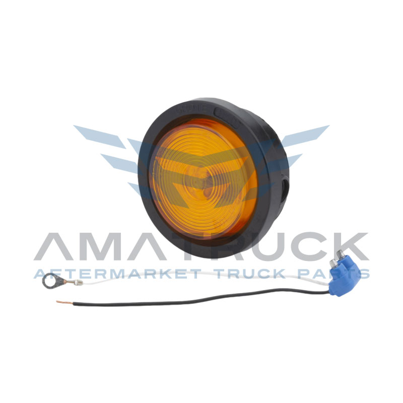 PLAFON REDONDO 2 1/2" AMBAR GROTE COMPL