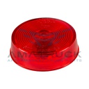 PLAFON REDONDO 2 1/2&quot; ROJO GROTE 