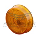 PLAFON REDONDO 2 1/2" AMBAR GROTE 