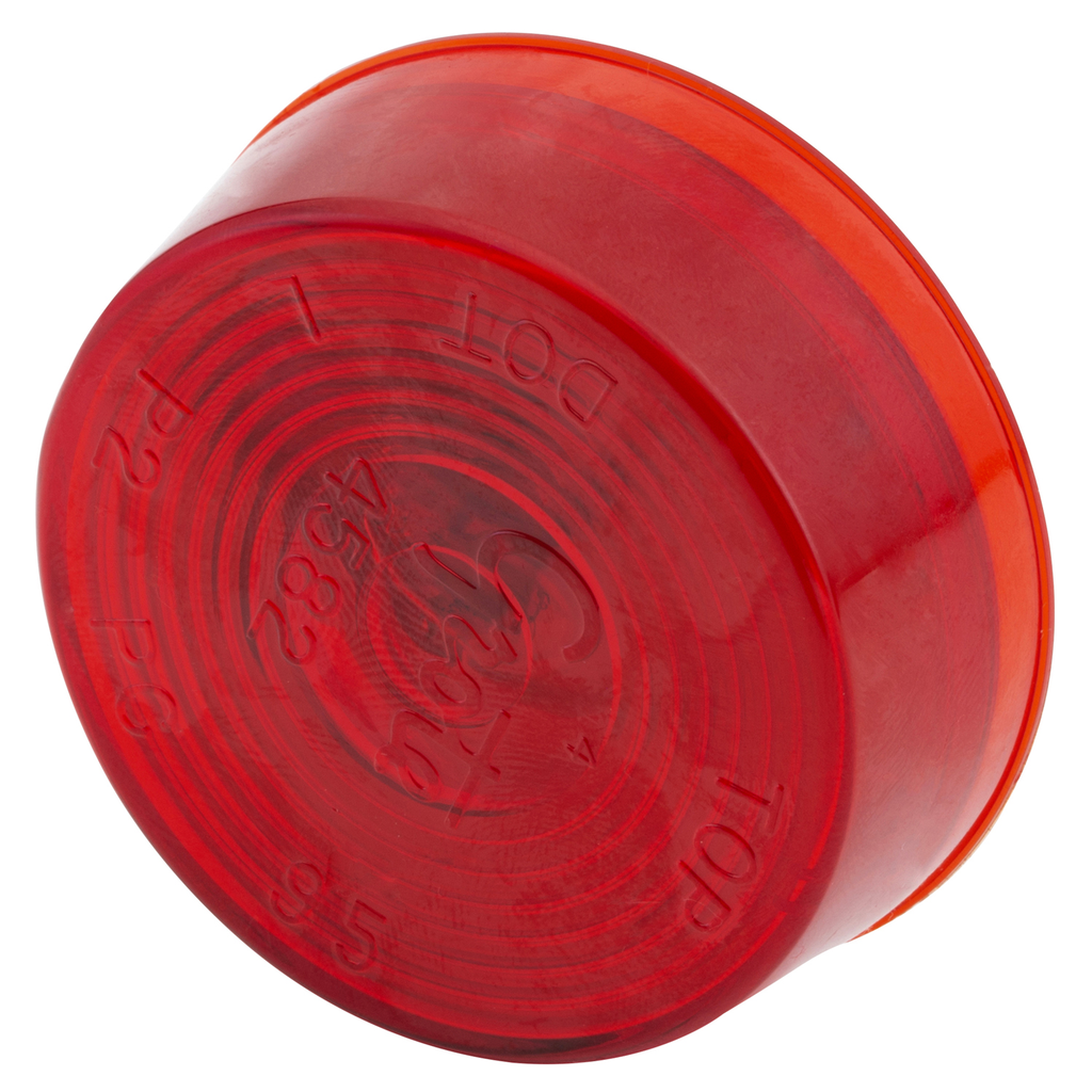 Plafon Redondo 2" Rojo Grote