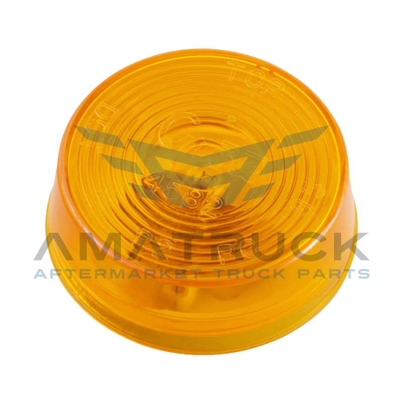 PLAFON REDONDO 2" AMBAR GROTE