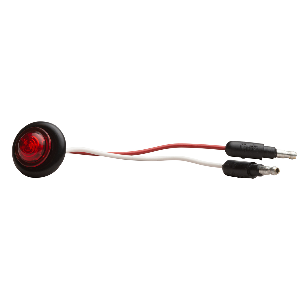 Plafon Redondo 3/4" Rojo Grote 1Led C/Hule