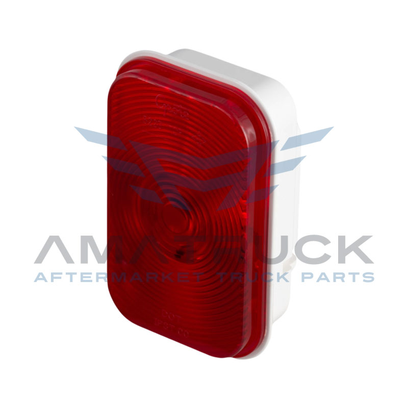 PLAFON RECTANGULAR ROJO GROTE SELLADO