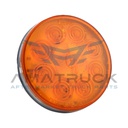 PLAFON REDONDO 4" AMBAR GROTE  10 LED