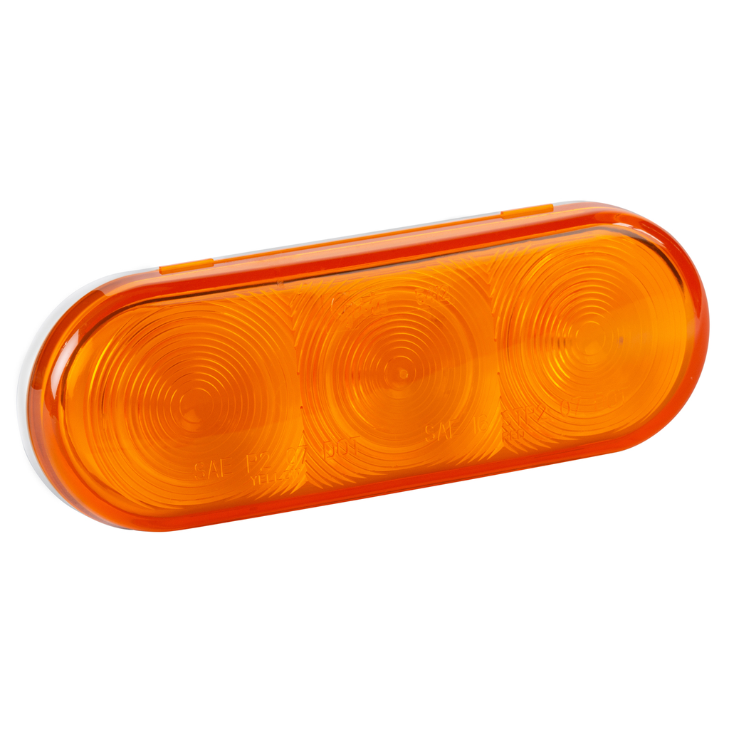 Plafón Ovalado Ámbar LED Grote 54173