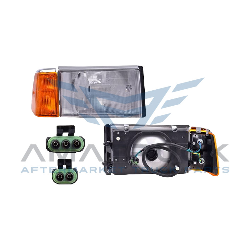 FARO VOLVO C/CUARTO AMBAR 88-97 R DEPO