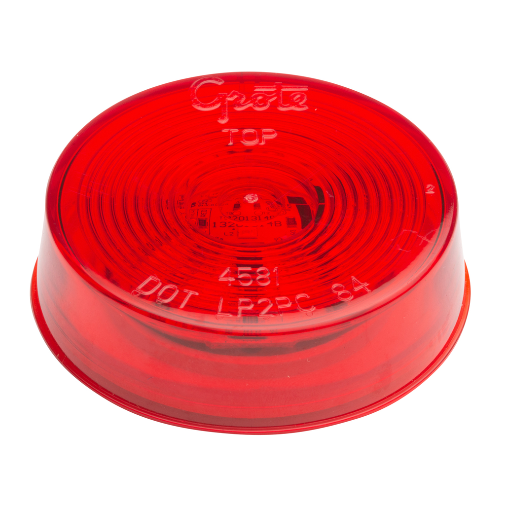 Plafon Redondo 2" Rojo Grote 1/2  Led