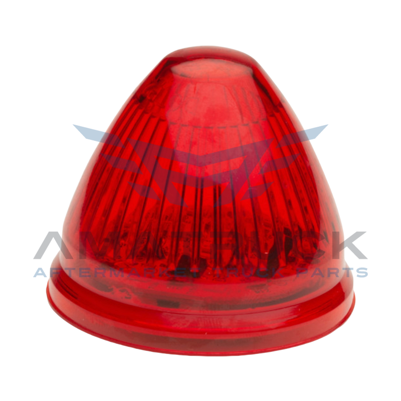 PLAFON REDONDO 2&quot; ROJO  GROTE 9 LED