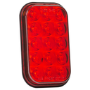 Plafón Rectangular Rojo 15 LED Grote G4502