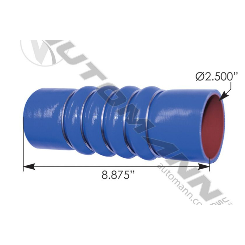 MANGUERA DE SILICON RECTO  2.5*8.8  KENWORTH