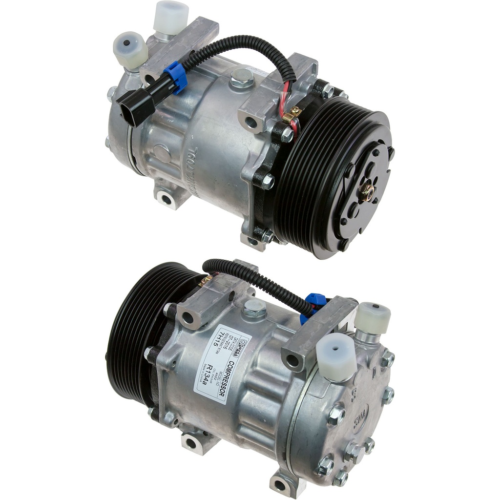 Compresor A/C Fln Sanden Montaje Directo Omega