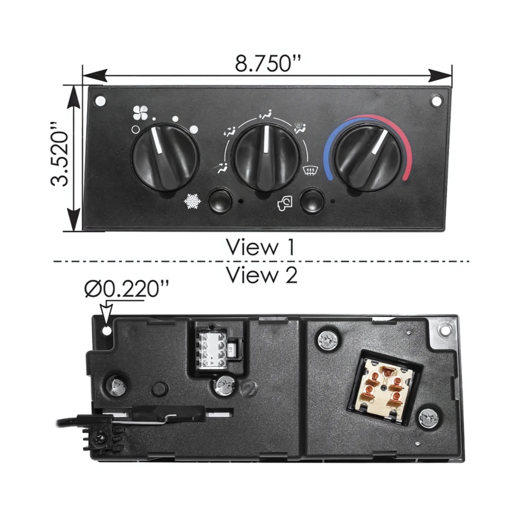Control A/C Kenworth T800 F21 1032 100