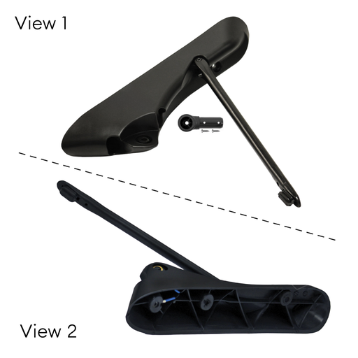 [563.55077] Soporte para Espejo Cabina International Prostar Izquierdo Sup