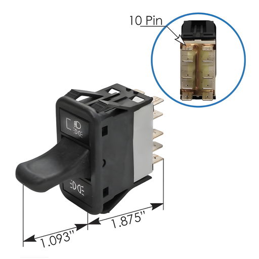 [FL46504] SWITCH DE LUCES FREIGHTLINER COLUMBIA 577.46504 FL46504