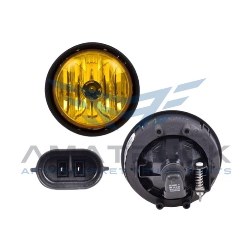 [340-2005N-AS-Y] Faro Auxiliar Freightliner Columb 00-08 Amar