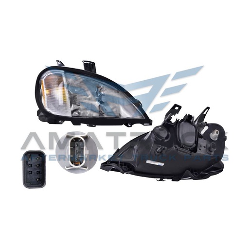 [340-1103R] Faro Freightliner Columbia Mica Rayada Rh