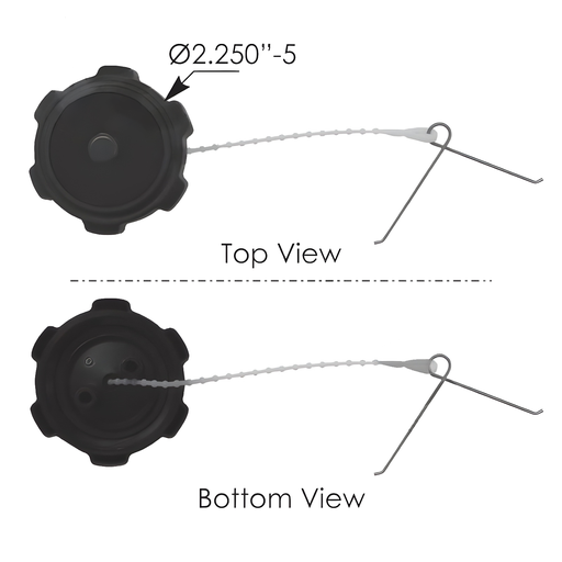 [902-5204] Tapon Deposito Agua Freightliner 902-5204