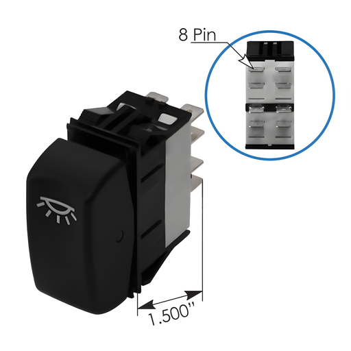 [577.59625] Switch De Luces Domo Kenworth P27-1040-10