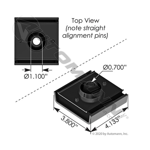 [I20905] SOPORTE DE MOTOR INTERNATIONAL PROSTAR M17451