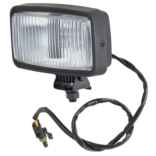 [63531] Faro Rectangular Grote Negro Halogeno
