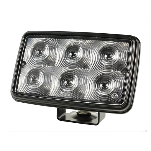 [63601] Faro Rectangular Grote Negro Led