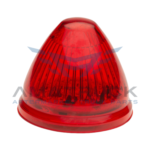 [G3092] PLAFON REDONDO 2" ROJO  GROTE 9 LED