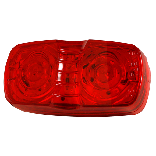 [G4602] Plafon Lateral Rojo Doble Optica Grote  Led