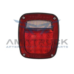 [G5202] CALAVERA STOP GROTE ROJA LED