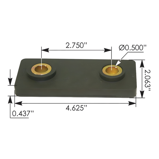 [M75006] Soporte Para Base De Maroma Kenworth L13-6006