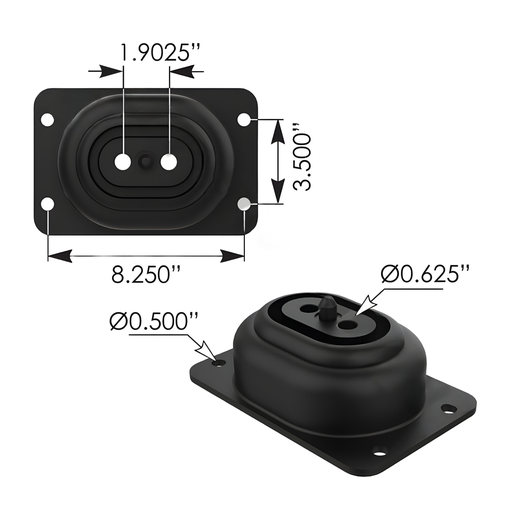 [MV27025] Soporte De Motor Volvo 1622836, 20503550 MV27025