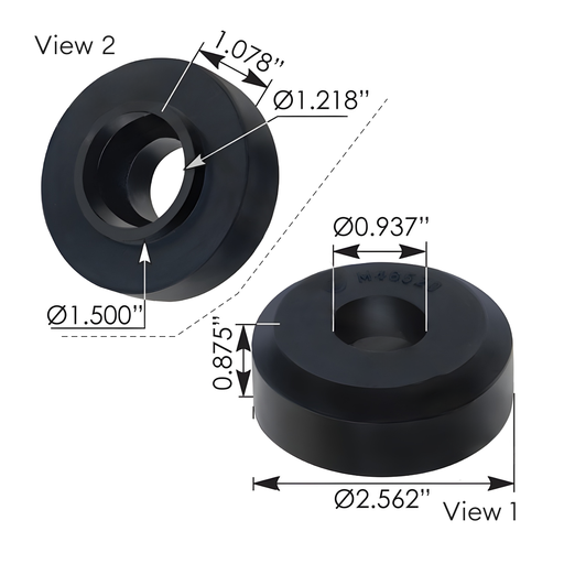 [M46520] Soporte De Radiador Freightliner, 05-32520-060